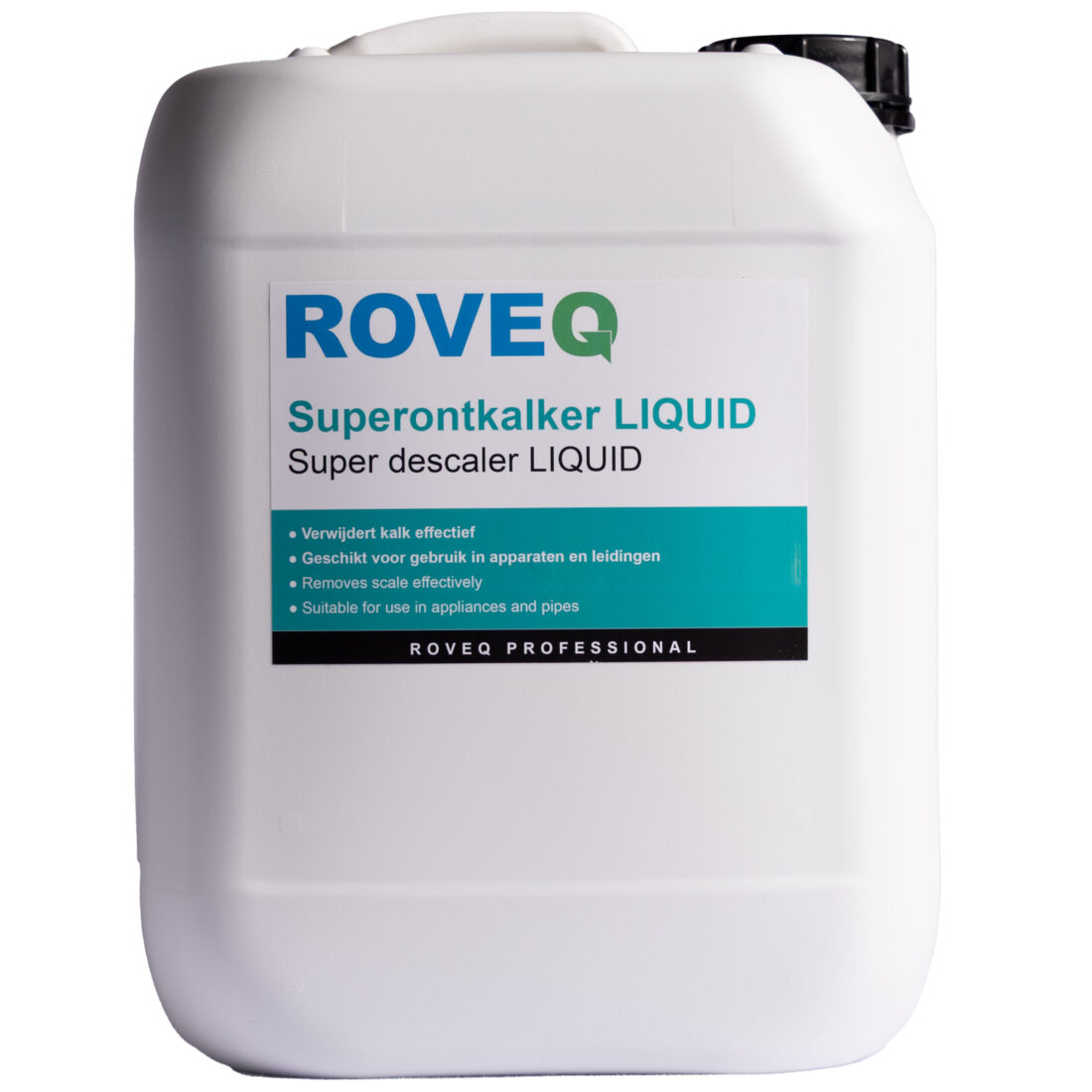 ROVEQ Superontkalker LIQUID – krachtige ontkalker tegen kalk en urinesteen 10